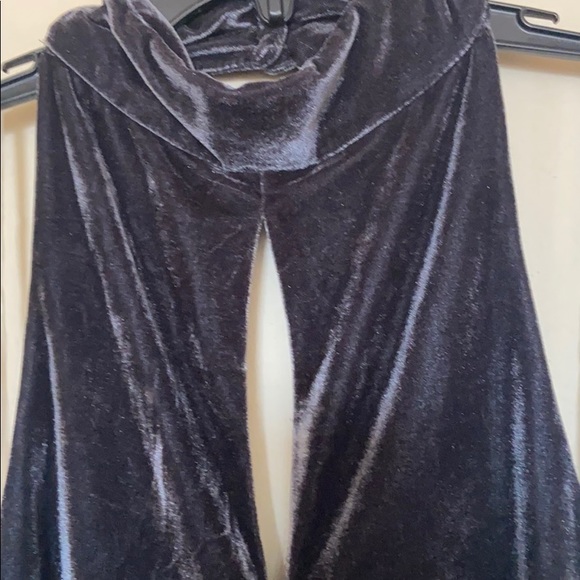 Grey Velvet Tart Cutout Short Mini Dress New Halter Sleeveless Small Backless - Picture 3 of 6